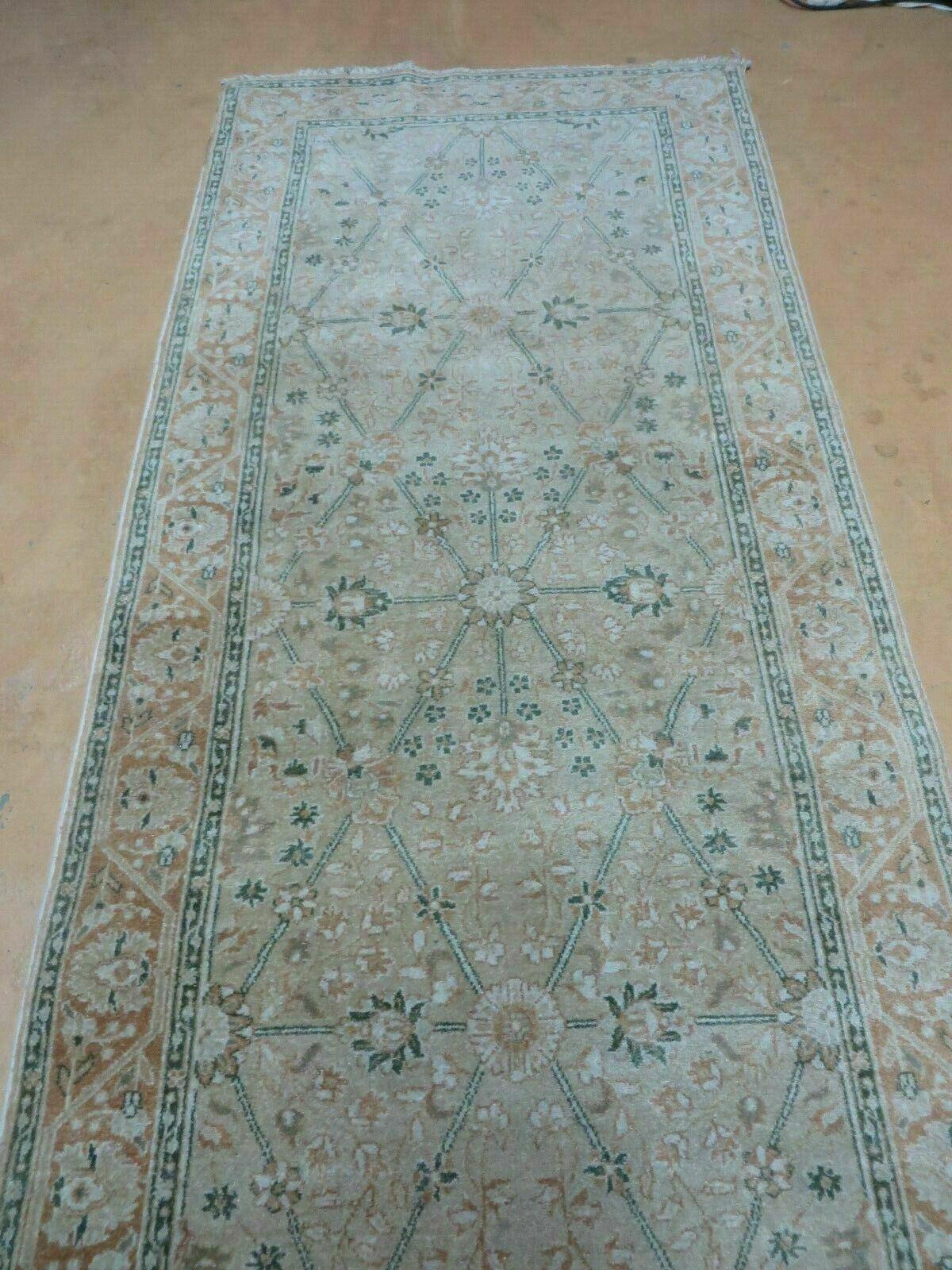 2' 8" X 12' SAFAVIEH Vintage Handmade Pakistan Wool Rug Runner Hand Knotted Wow - Nuvé