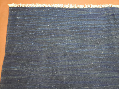 Large Turkish Kilim Rug, 6x9 - 7x10 Rug, Flatweave Carpets, Blue Rug, Abstract Rug, Playroom Rug, Rug for Nursery Room, Boho Rug, Wool - Nuvé