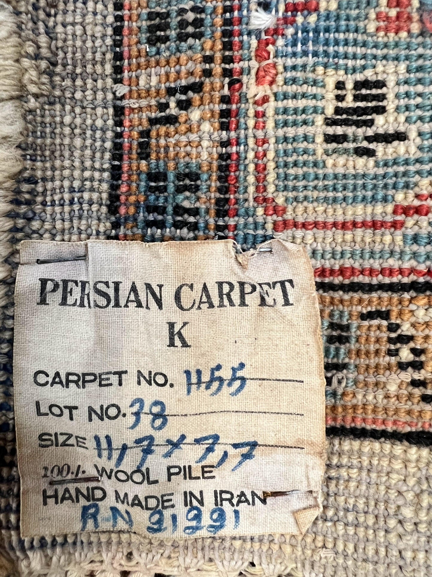 Persian Sarouk Rug 8x12, Wool Hand Knotted Antique Carpet, Floral Medallion, Cream Red, Traditional Oriental Rug - Nuvé
