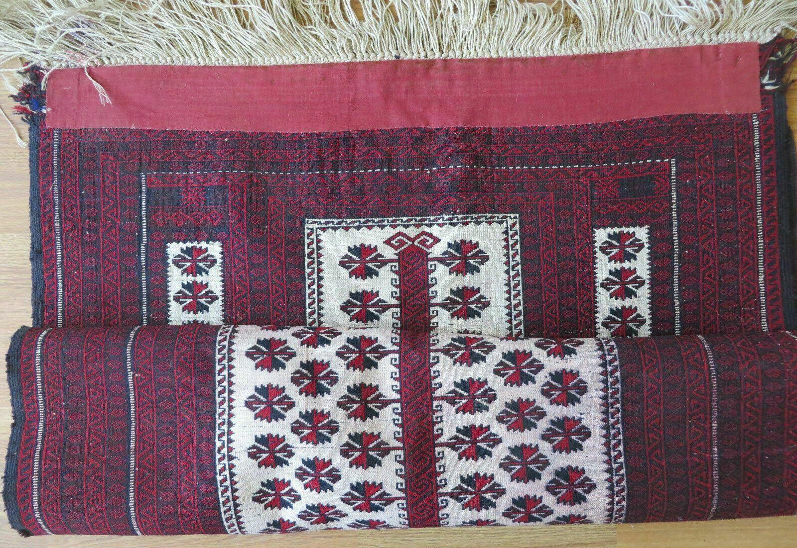 3' X 5' Handmade Fine Knotted Balouch Turkoman Prayer Silk Wool Rug - Nuvé