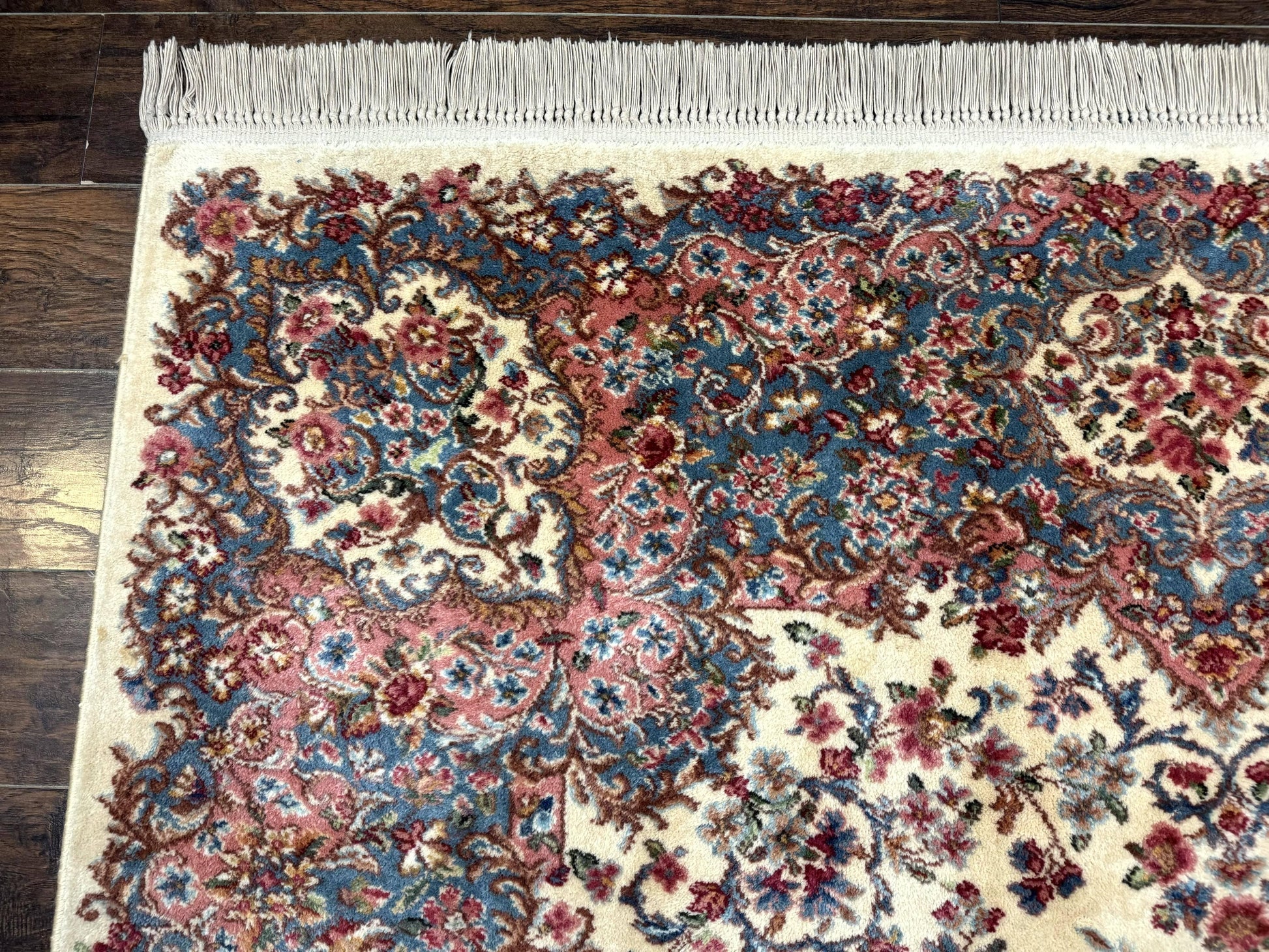 Karastan Rug 8.8 x 12 Ivory Kirman #788, Original 700 Series, Wool Karastan Carpet, Karastan Area Rug, Vintage Karastan, Living Room Rug - Nuvé