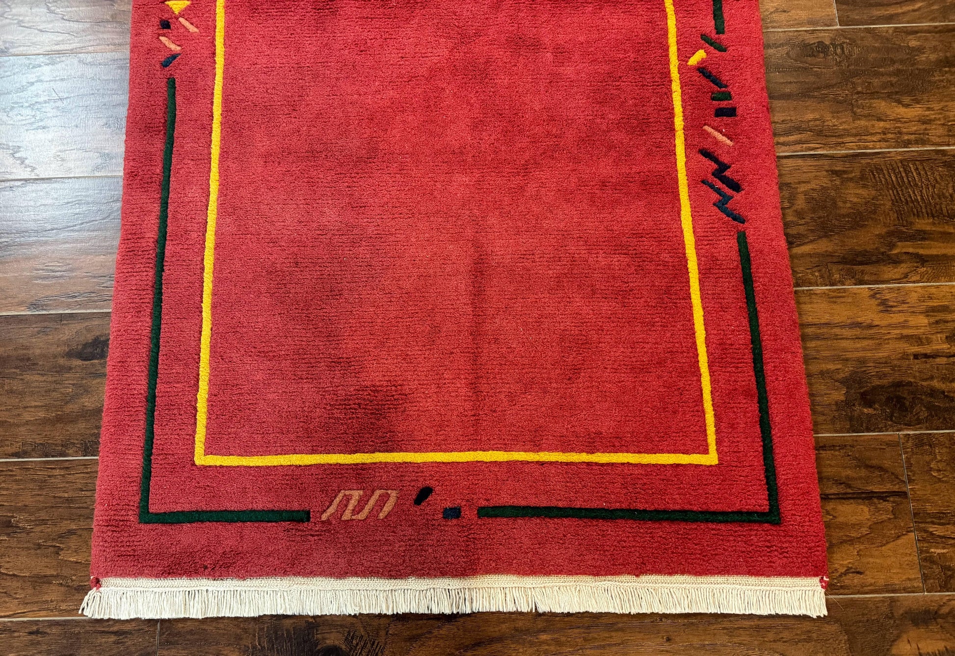Indo Persian Gabbeh Rug 3x5, Red - Nuvé