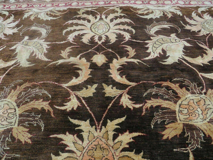 13' X 16' Vintage Handmade Peshawar Oushak Wool Rug Carpet Nice - Nuvé