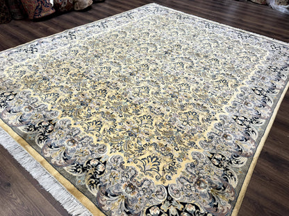 Pak Persian Rug 8x10, Allover Pattern, Fine 225 KPSI, Cream - Nuvé