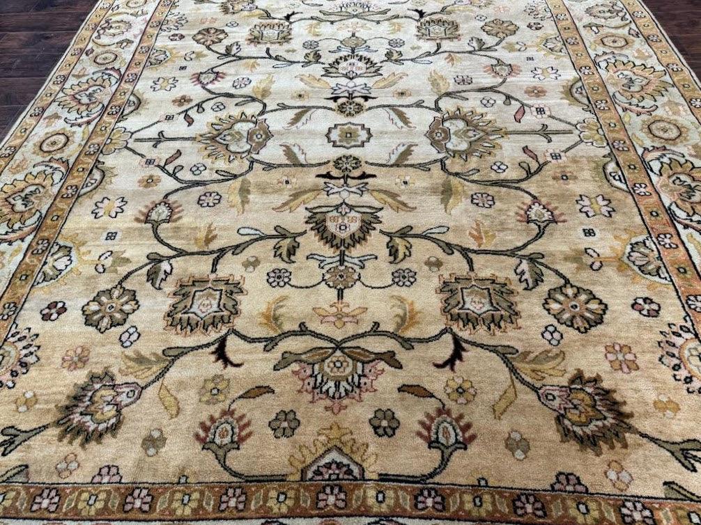 Turkish Oushak Rug 8x10, Vintage Wool Carpet - Nuvé