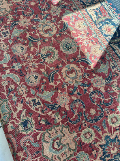 Karastan Samovar Teawash Wool Rug – 8’8” x 12’ – Vintage Elegance, Excellent Condition - Nuvé