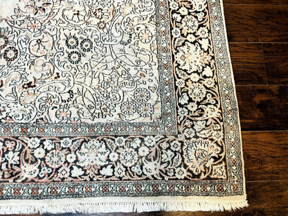 Silk Indian Kashmiri Rug 6x9 - Nuvé
