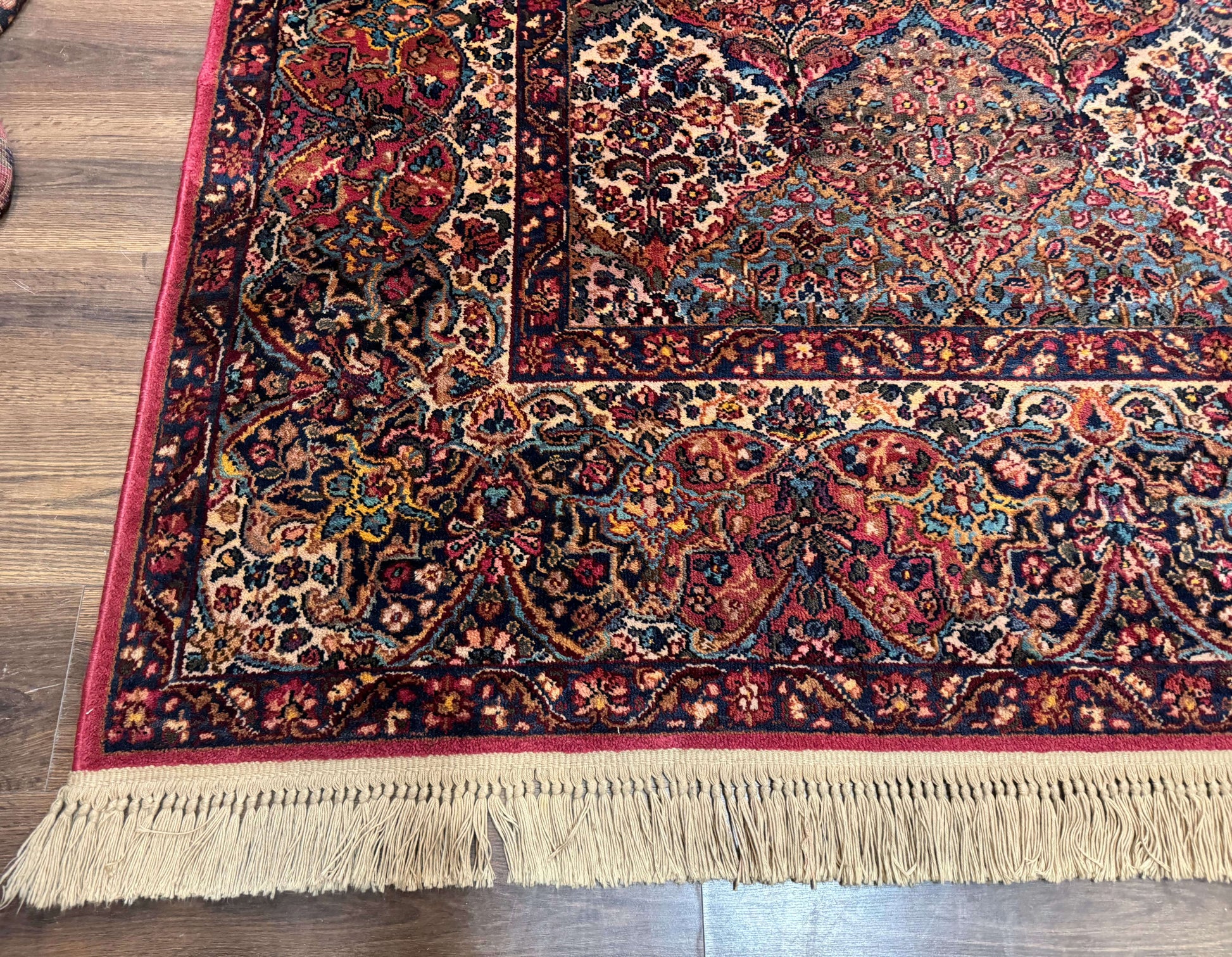 12x16 Karastan Multicolor Panel Kirman Rug #717, Rare Palace Size Wool Original 700 Series - Nuvé