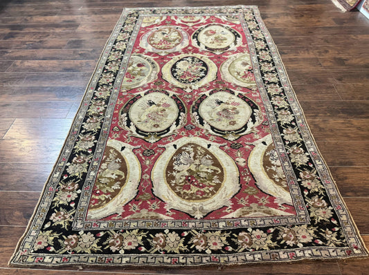 Antique Caucasian Karabakh Rug 5x10 - Nuvé