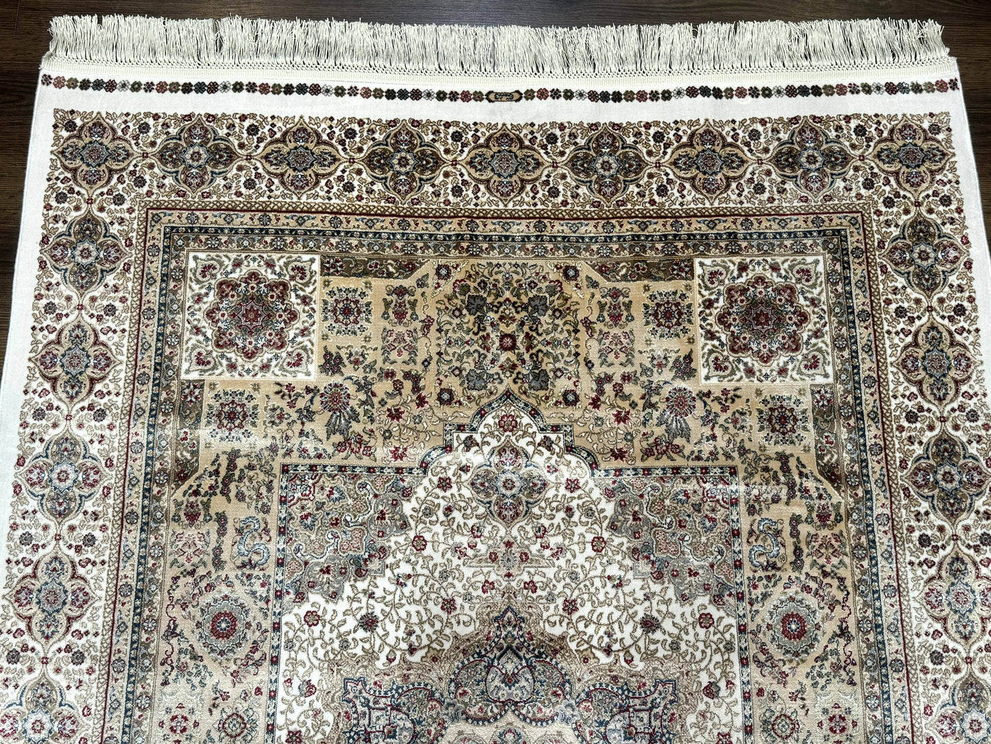 Turkish Memluk Silk Rug 4x6, Hereke Carpet, Bamboo Silk, New - Nuvé