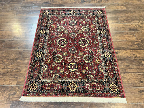 Karastan Rug 4x6, Williamsburg Herati #558, Wool Karastan Carpet, Vintage Karastan Persian Area Rug, Wool Pile - Nuvé