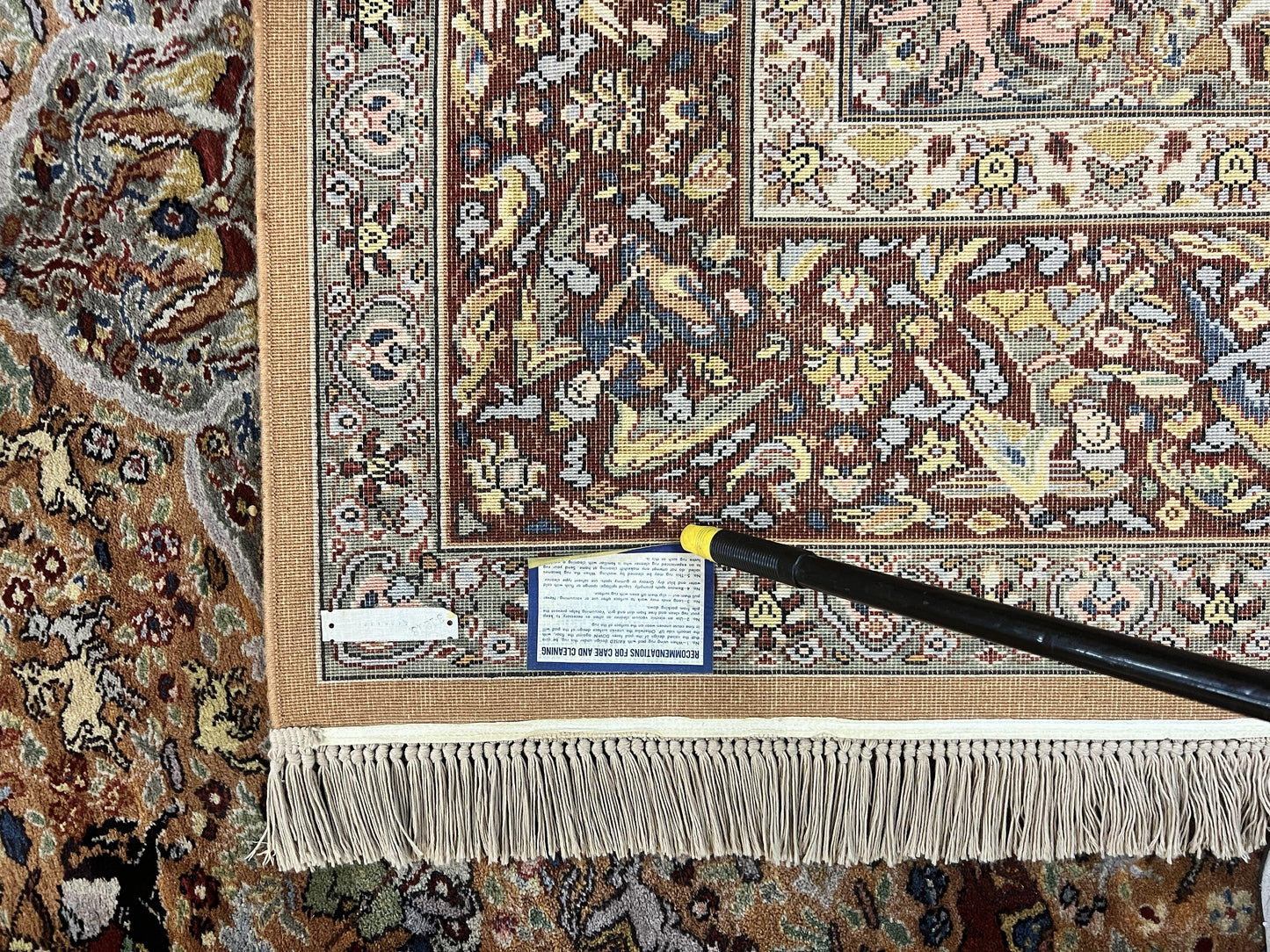 Karastan Rug 8.8 x 12 Persian Hunting Rug #723, Wool Pile - Nuvé