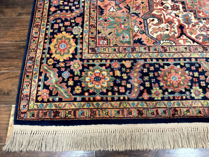 8.8 x 12 Karastan Heriz Rug #726, Vintage Wool Discontinued Carpet, Original 700 Series - Nuvé