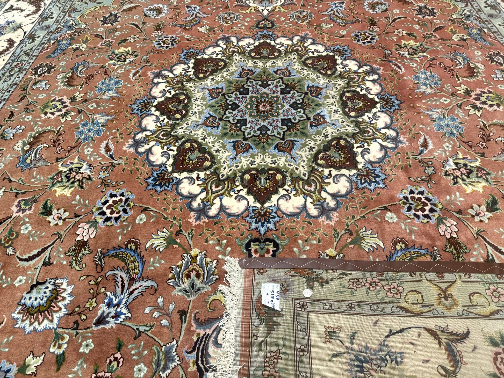 Palace Size Persian Tabriz Rug 12x17, Medallion Carpet, Fine 250 KPSI, Stunning - Nuvé