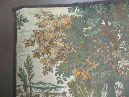 4' X 5' Vintage Tapestry Belgium Hand Loomed Victorian Nice 90f - Nuvé