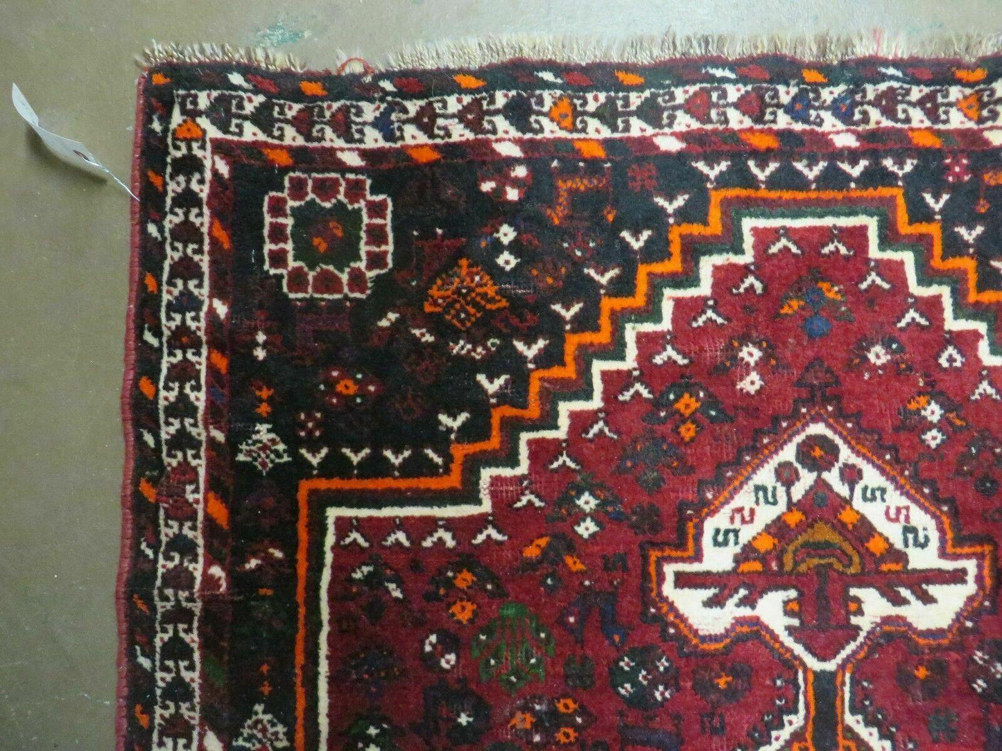 4' X 6' Antique Handmade Turkish Wool Veg Dyes Rug Organic Red Nice M10 - Nuvé
