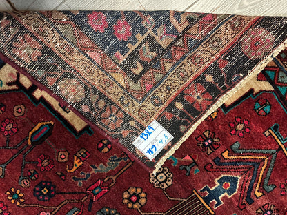 4'2” x 11’4” Hand Knotted Farahan Persian Wool Runner Rug - Nuvé