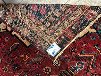 4'2” x 11’4” Hand Knotted Farahan Persian Wool Runner Rug - Nuvé