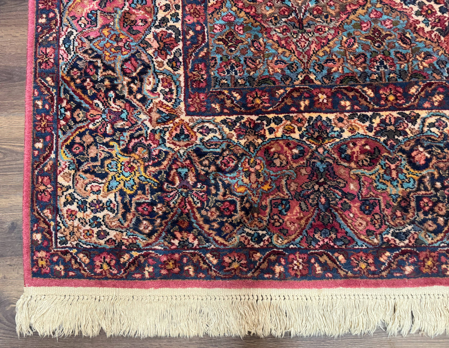 10x18 Karastan Multicolor Panel Kirman Rug #717, Palace Size Wool Discontinued Original 700 Series - Nuvé