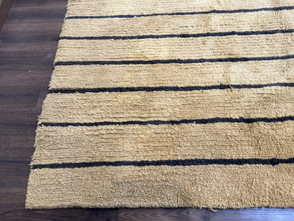 Modern Nepali Rug 13 x 15.6, Palace Size Wool Custom Made Rug, Tan, Large Nepali/Tibetan Carpet - Nuvé