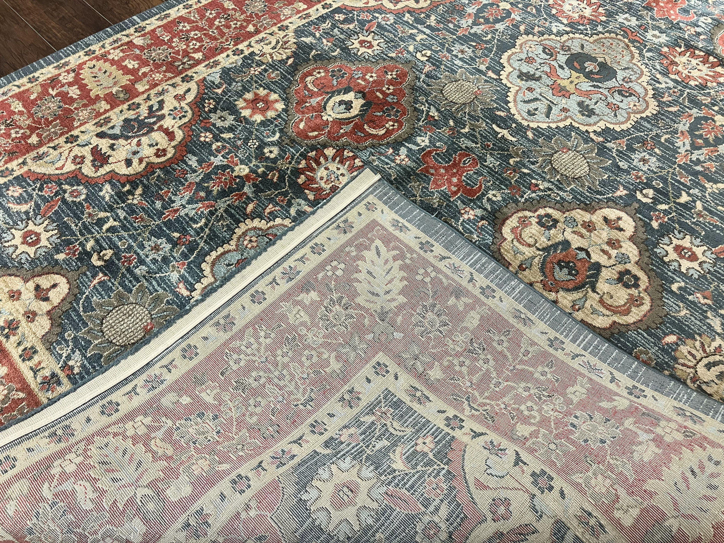 Safavieh Rug 8x11, Mahal Persian Carpet, Navy Red - Nuvé