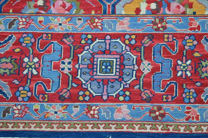 Handwoven Nourison Soumak SK43 Multicolor Area Rug – 8'5" x 11'7" – Professionally Cleaned - Nuvé