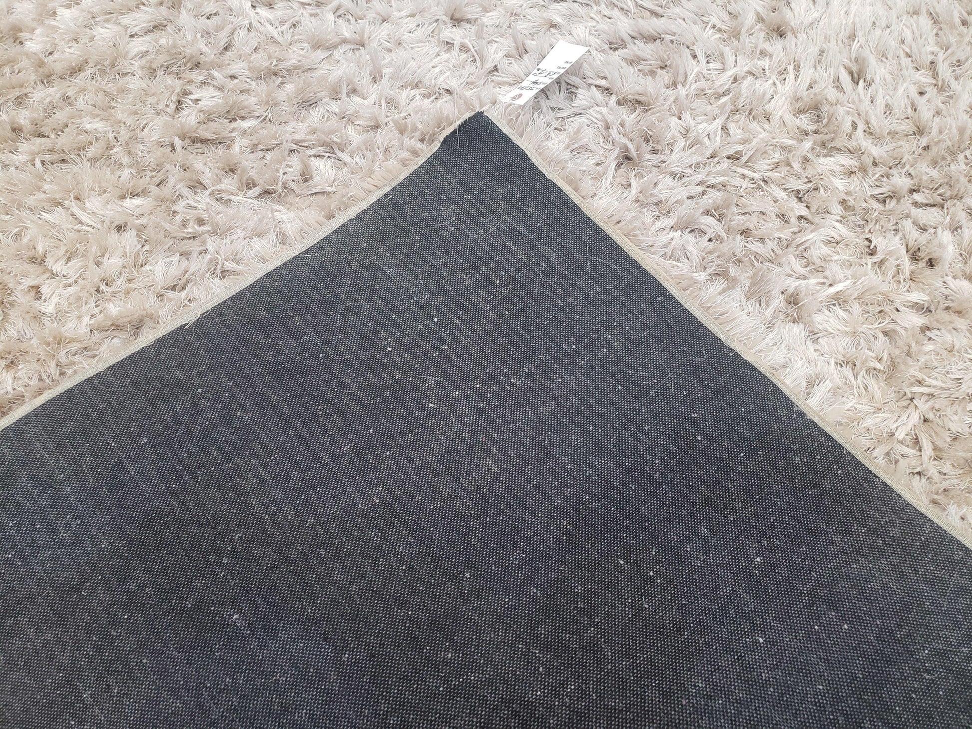 Ivory Shag Rug 6x7, Flokati Carpet, Shaggy Soft Plush Pile Area Rug, Modern Contemporary - Nuvé