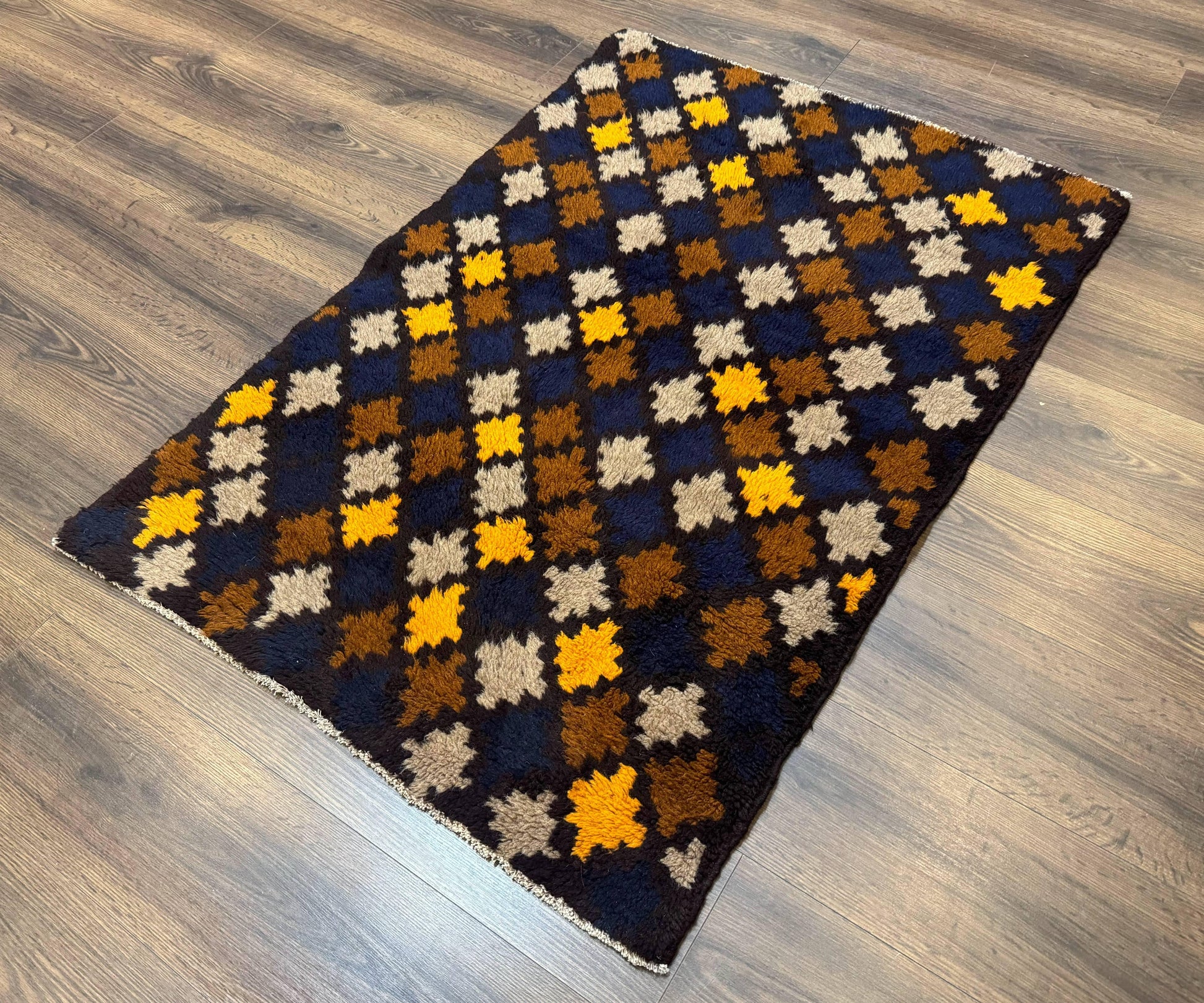 Balouch Rug 3x4, Afghan Rug, Tribal Rug, Multicolor - Nuvé