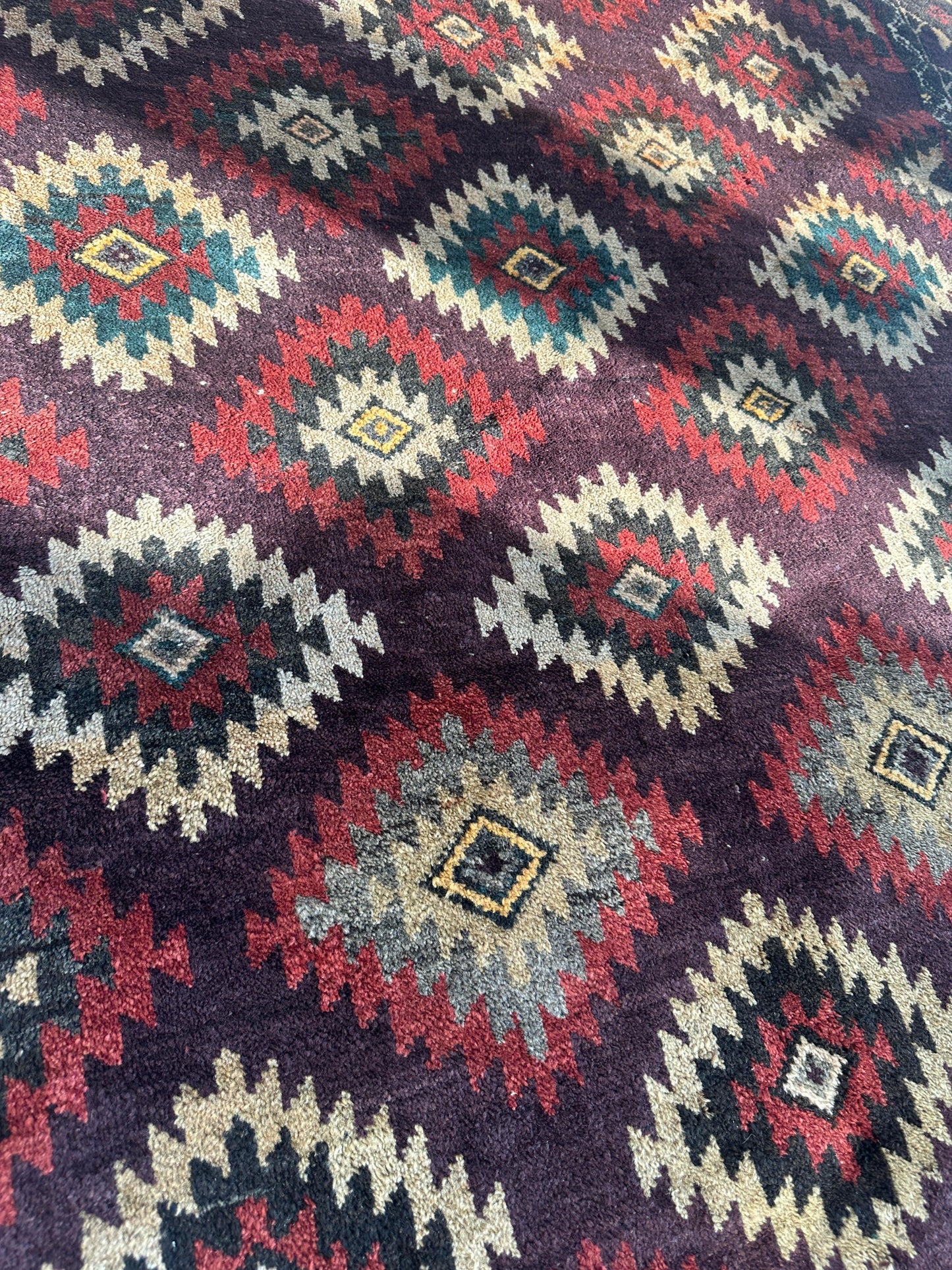 Antique 1900’s Tribal Baluch Wool Rug 4’5” x 8’6” - Nuvé