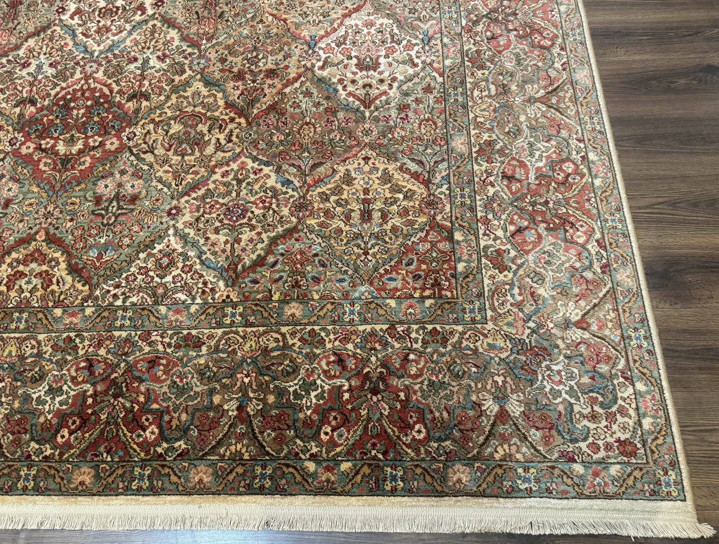 10x14 Karastan Empress Kirman Rug #700/719, Vintage Wool Discontinued Karastan - Nuvé