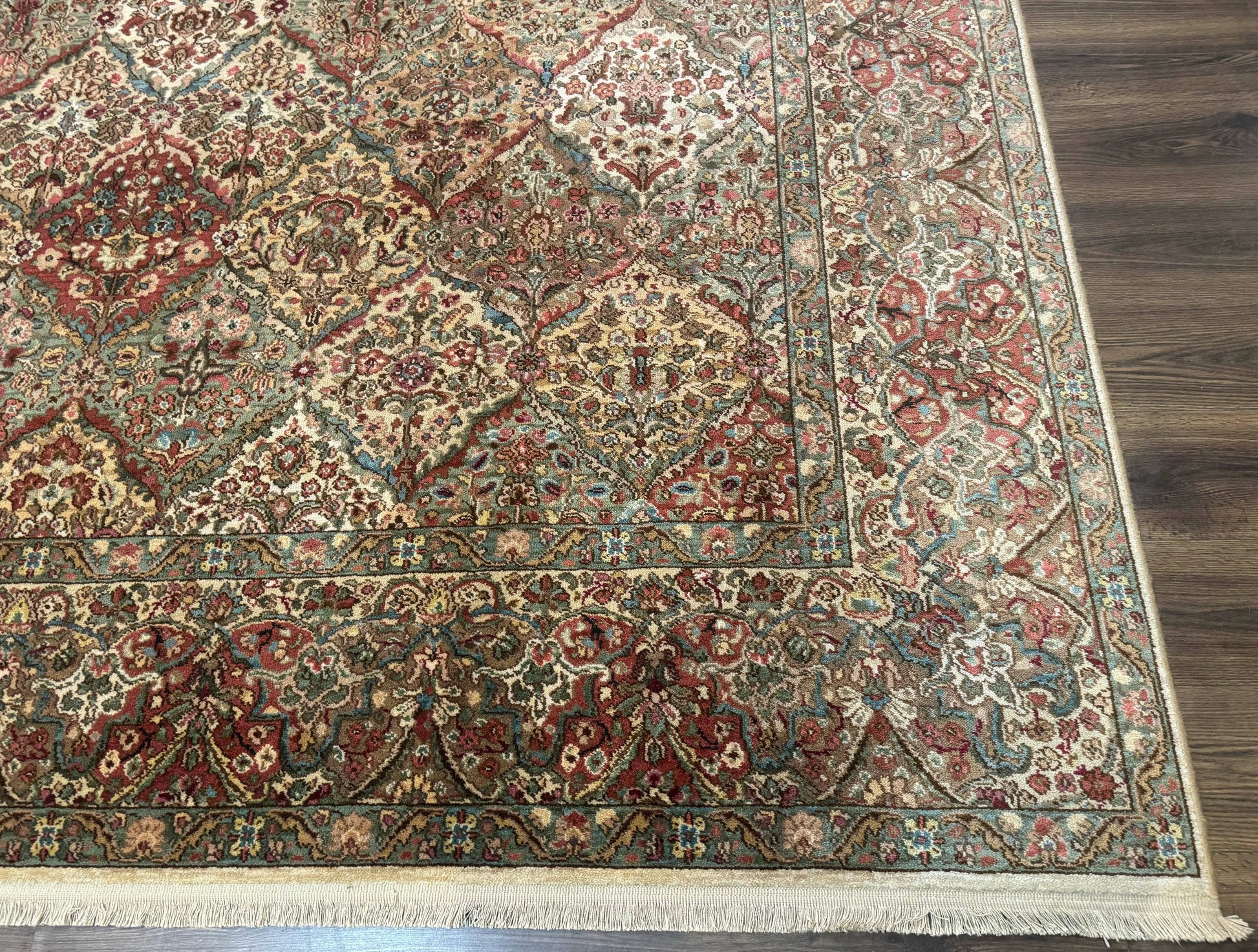 10x14 Karastan Empress Kirman Rug #700/719, Vintage Wool Discontinued Karastan - Nuvé