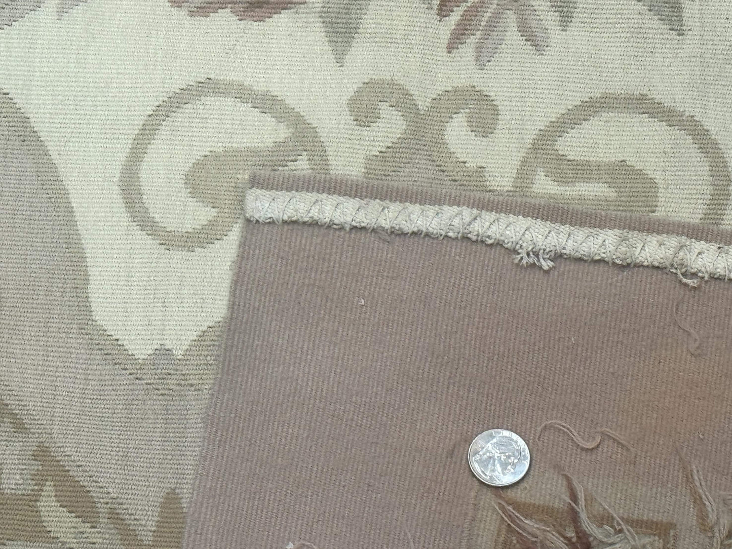 Aubusson Rug 6x9, Elegant, Flatweave, French European Design - Nuvé