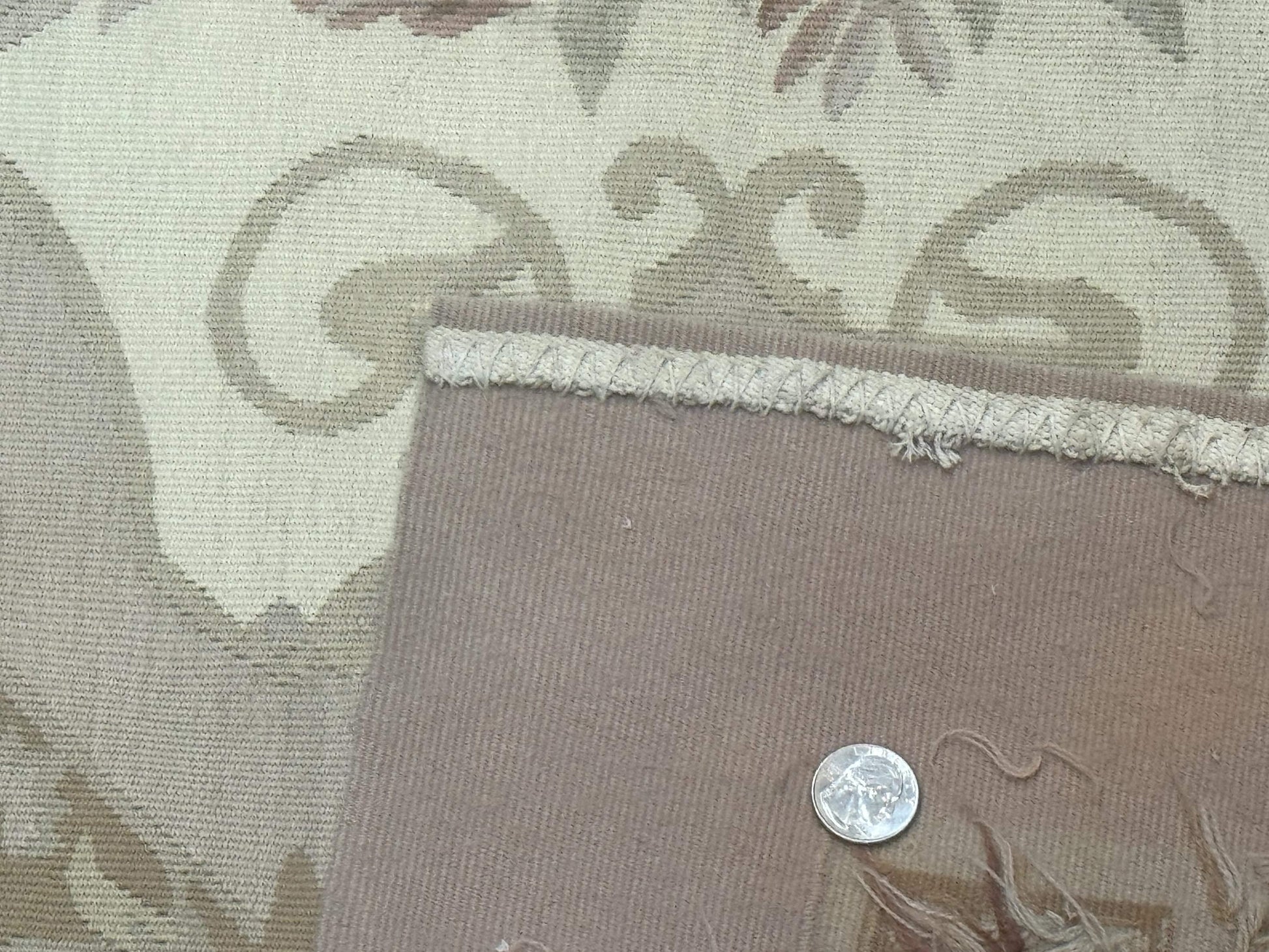 Aubusson Rug 6x9, Elegant, Flatweave, French European Design - Nuvé