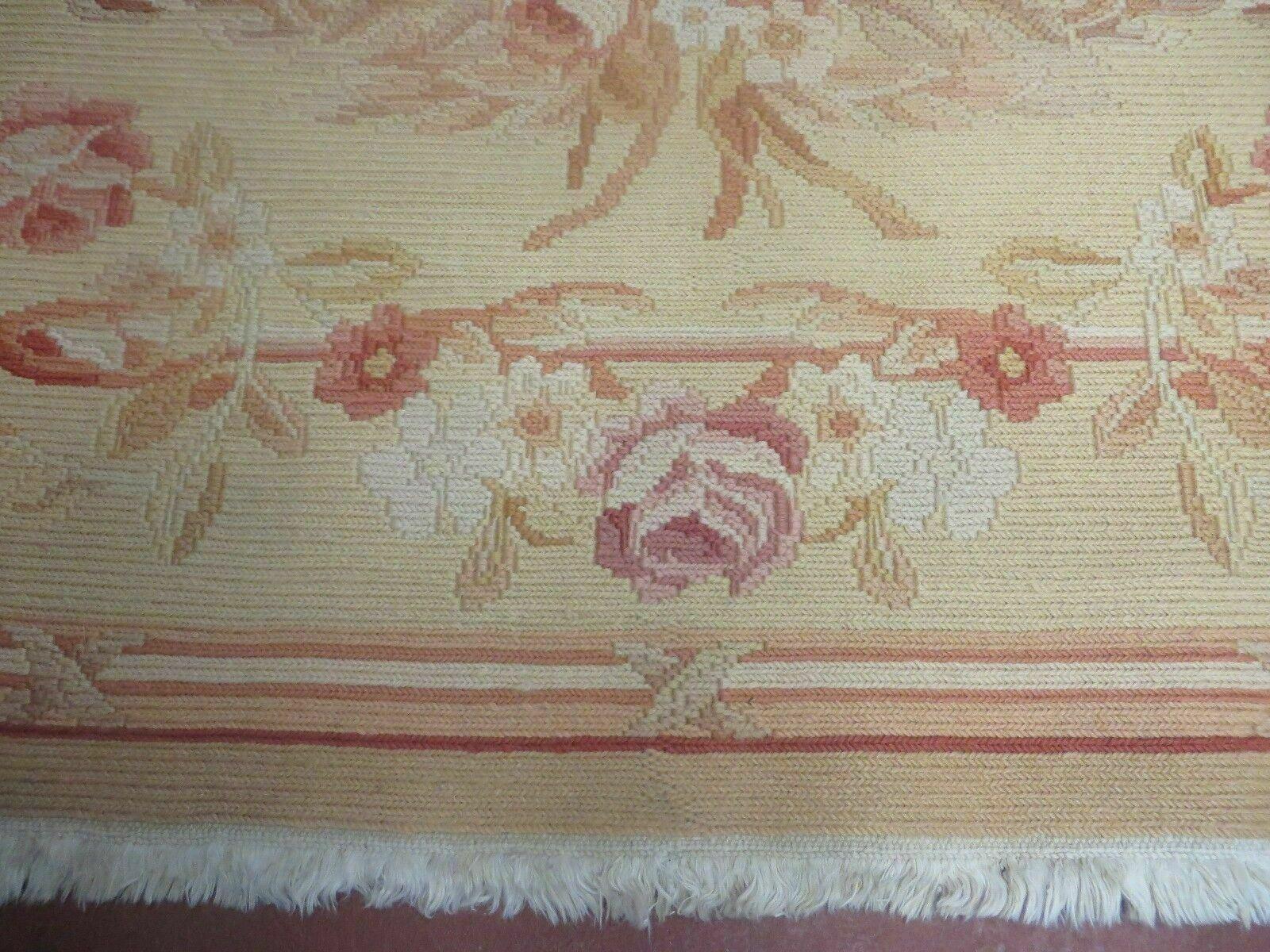 5' X 8' Vintage Turkish Kilim Handmade Flat Soumak Weave Wool Rug Veg Dye Nice - Nuvé