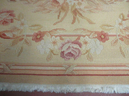 5' X 8' Vintage Turkish Kilim Handmade Flat Soumak Weave Wool Rug Veg Dye Nice - Nuvé