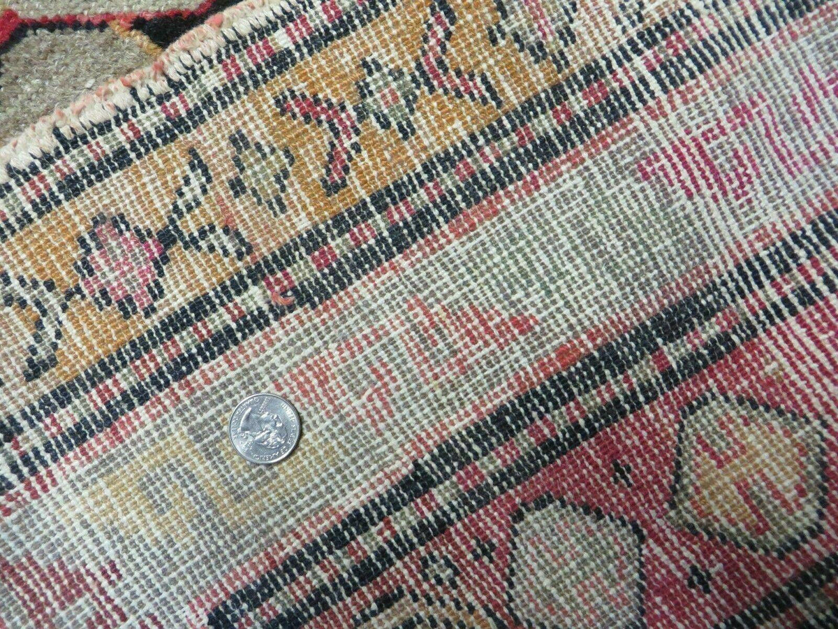 5' X 9' Antique Karabagh Caucasian Rug Handmade Wool Carpet Organic Dyes Nice