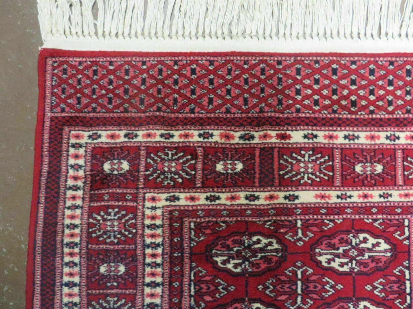3' X 5' Vintage Fine Handmade Turkoman Bokhara Yamud Rug Carpet Nice - Nuvé