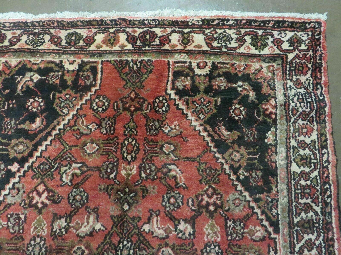 Persian Runner Rug 3.8 x 10, Red, Vintage - Nuvé