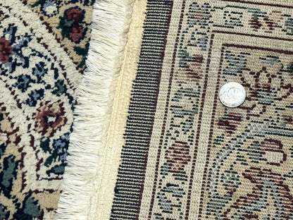 Persian Rug 8x11, Belgium Power Loomed Rug, Kirman Lavar Floral Design, Vintage Rug - Nuvé