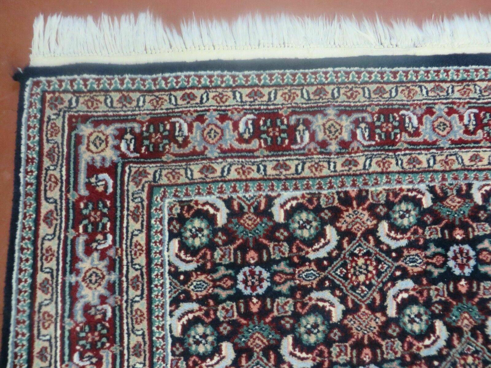 4' X 6' Vintage Handmade Indian Amristar Wool Rug Carpet Nice - Nuvé