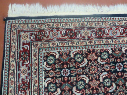 4' X 6' Vintage Handmade Indian Amristar Wool Rug Carpet Nice - Nuvé