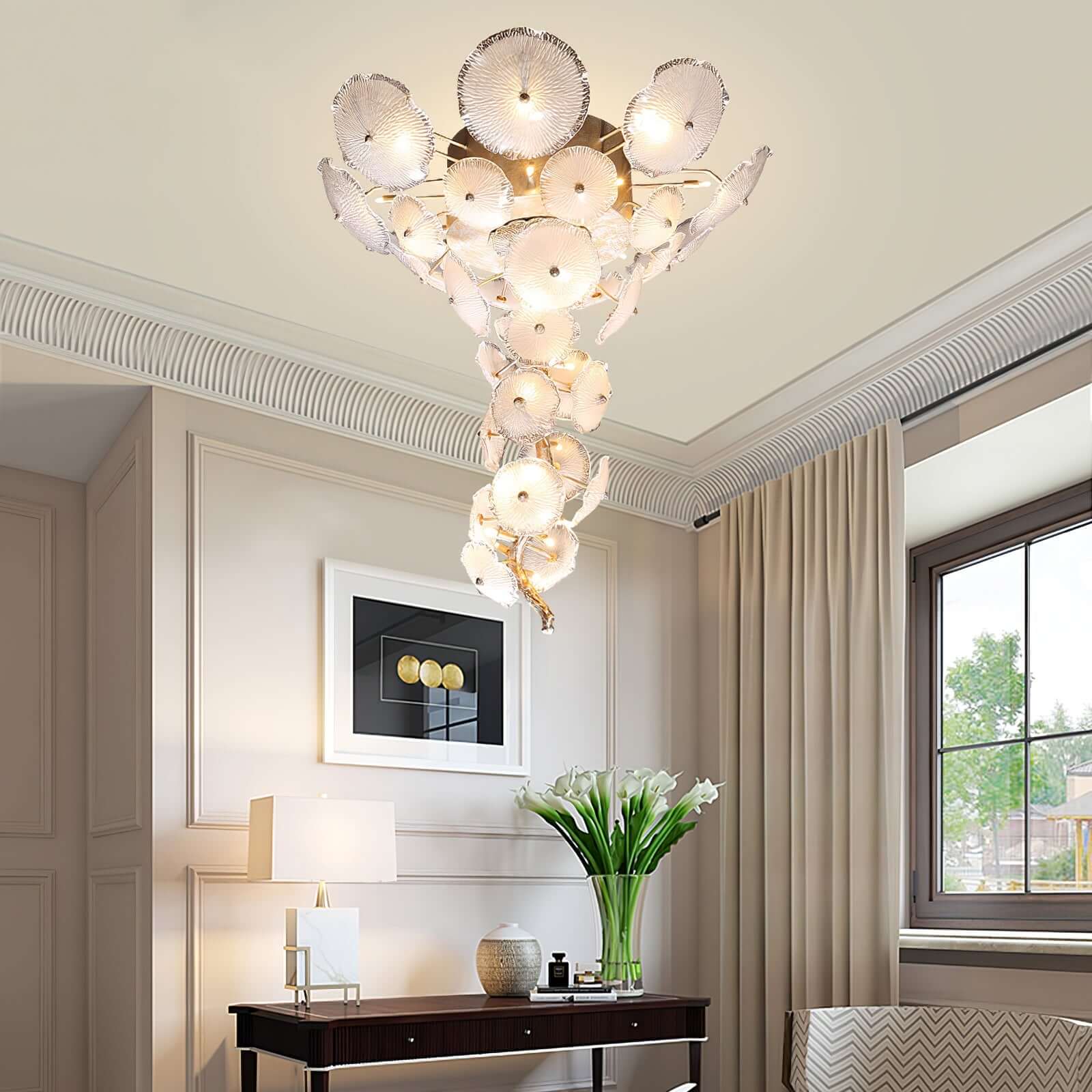 Nenufar Water Lily Chandelier - Nuvé