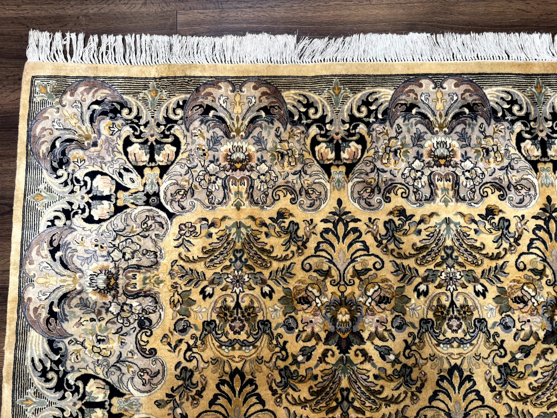 Pak Persian Rug 8x10, Allover Pattern, Fine 225 KPSI, Cream - Nuvé