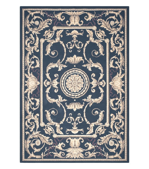 Black and Tan Aubusson Rug, 10 x 14 Aubusson Carpet, New Aubusson Rug, Elegant, Wool, Handmade Area Rug, Flatweave Rug, Large Aubusson Rug