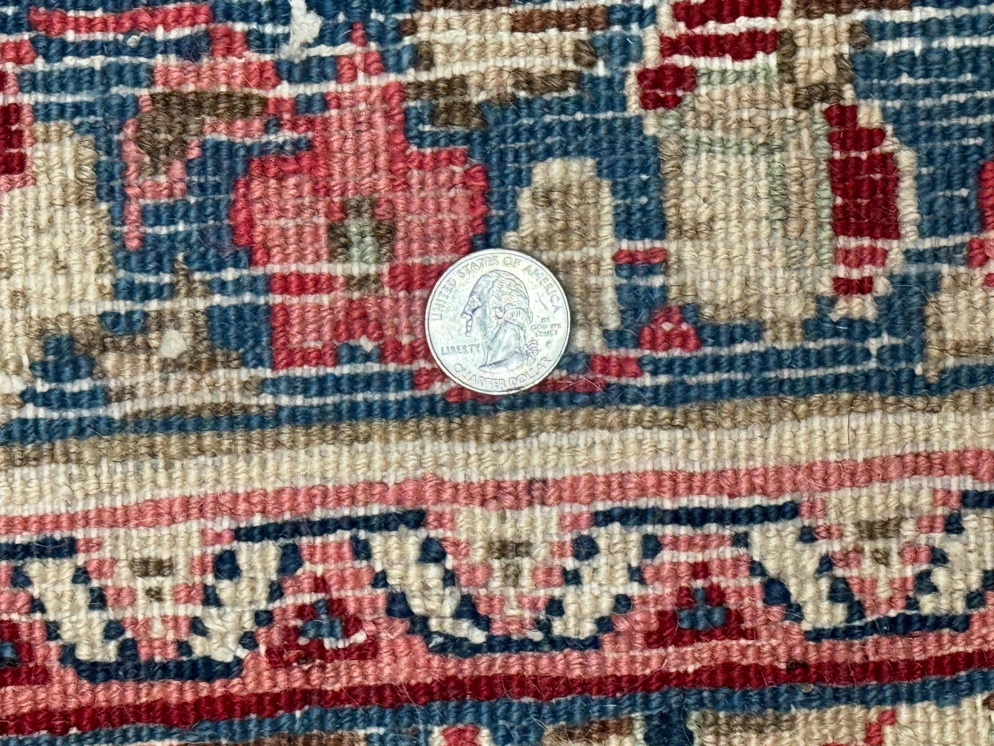 Persian Sarouk Runner Rug 2.4 x 21, Handmade Wool Floral Runner Rug for Hallway, 21ft Runner, Ivory - Nuvé