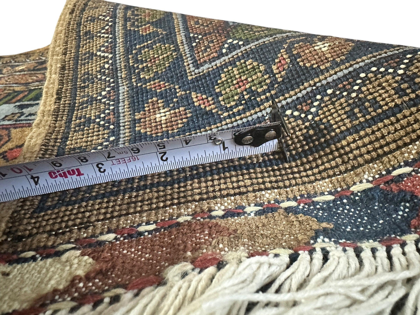 Hand-Knotted Zerkhaki Afghan Wool Area Rug – 6'7" x 9'7" | Rich Brown Tones, Durable Craftsmanship - Nuvé