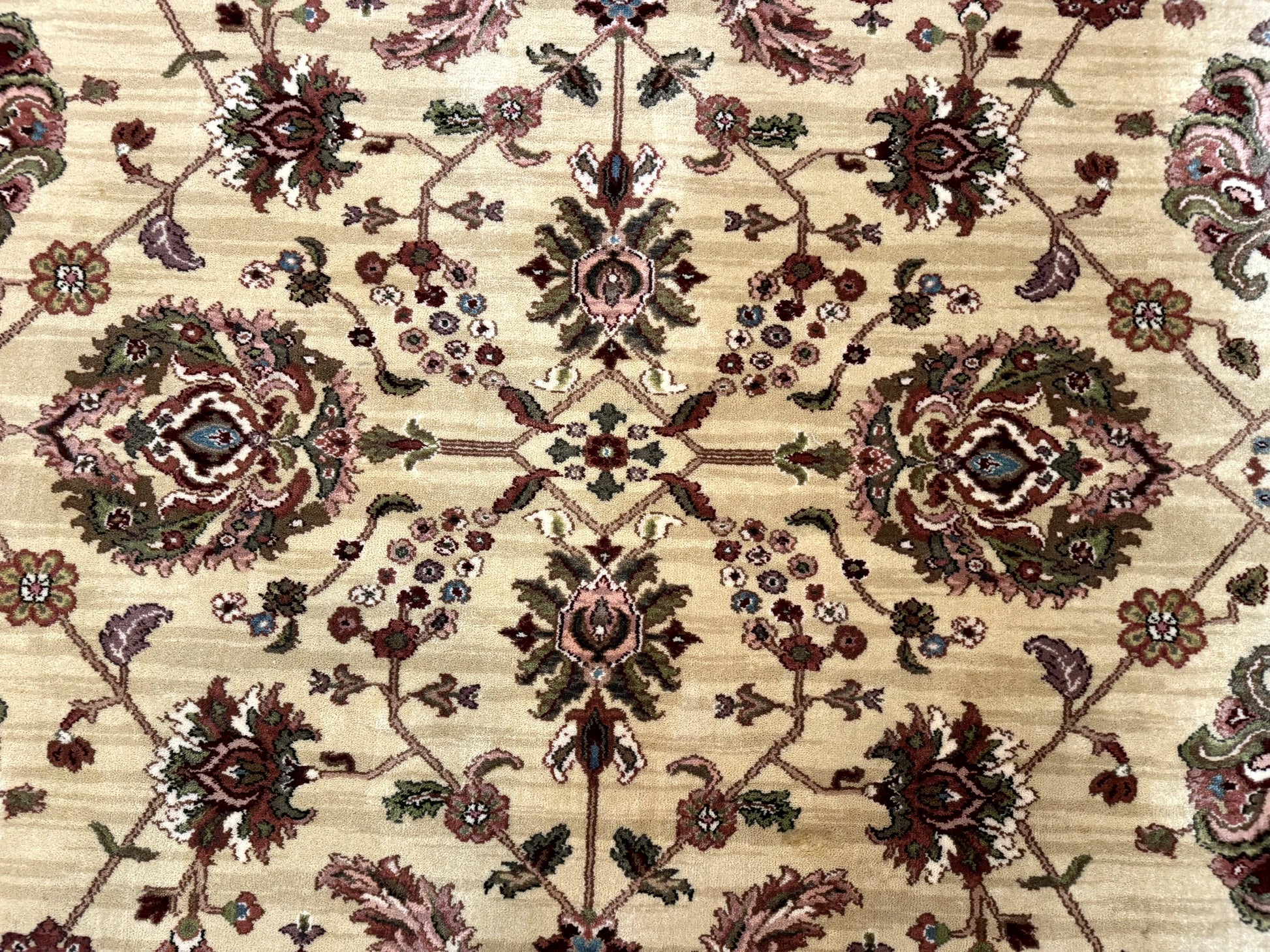 8.8 x 10.6 Karastan Agra Rug #704, Original 700 Series, Discontinued, Wool Pile, Vintage, Rare - Nuvé