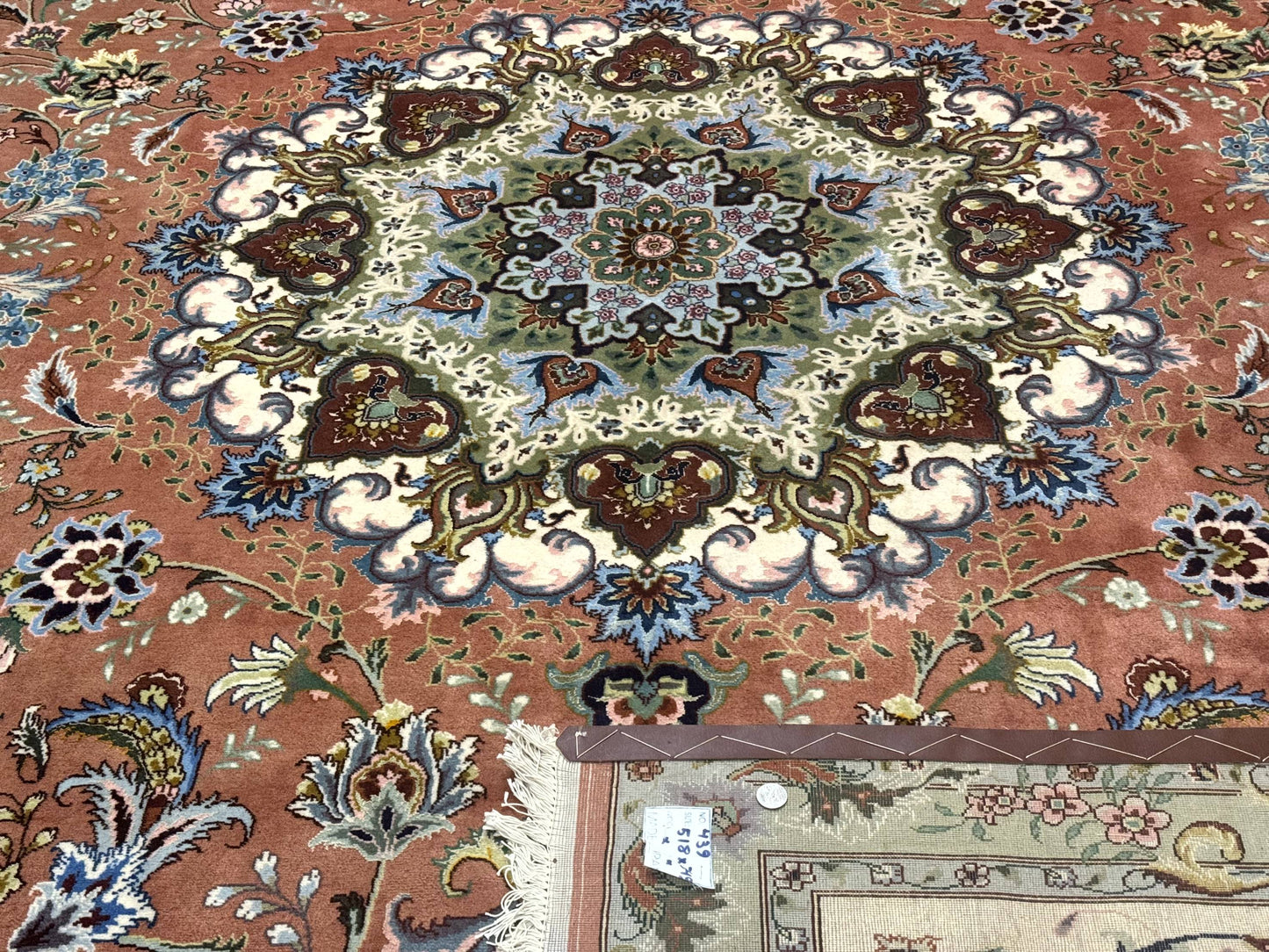 Palace Size Persian Tabriz Rug 12x17, Medallion Carpet, Fine 250 KPSI, Stunning - Nuvé