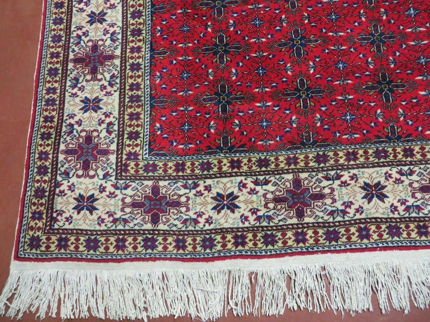 6' X 10' Vintage Handmade Turkish Sevas Kayseri Wool Rug Carpet Nice - Nuvé