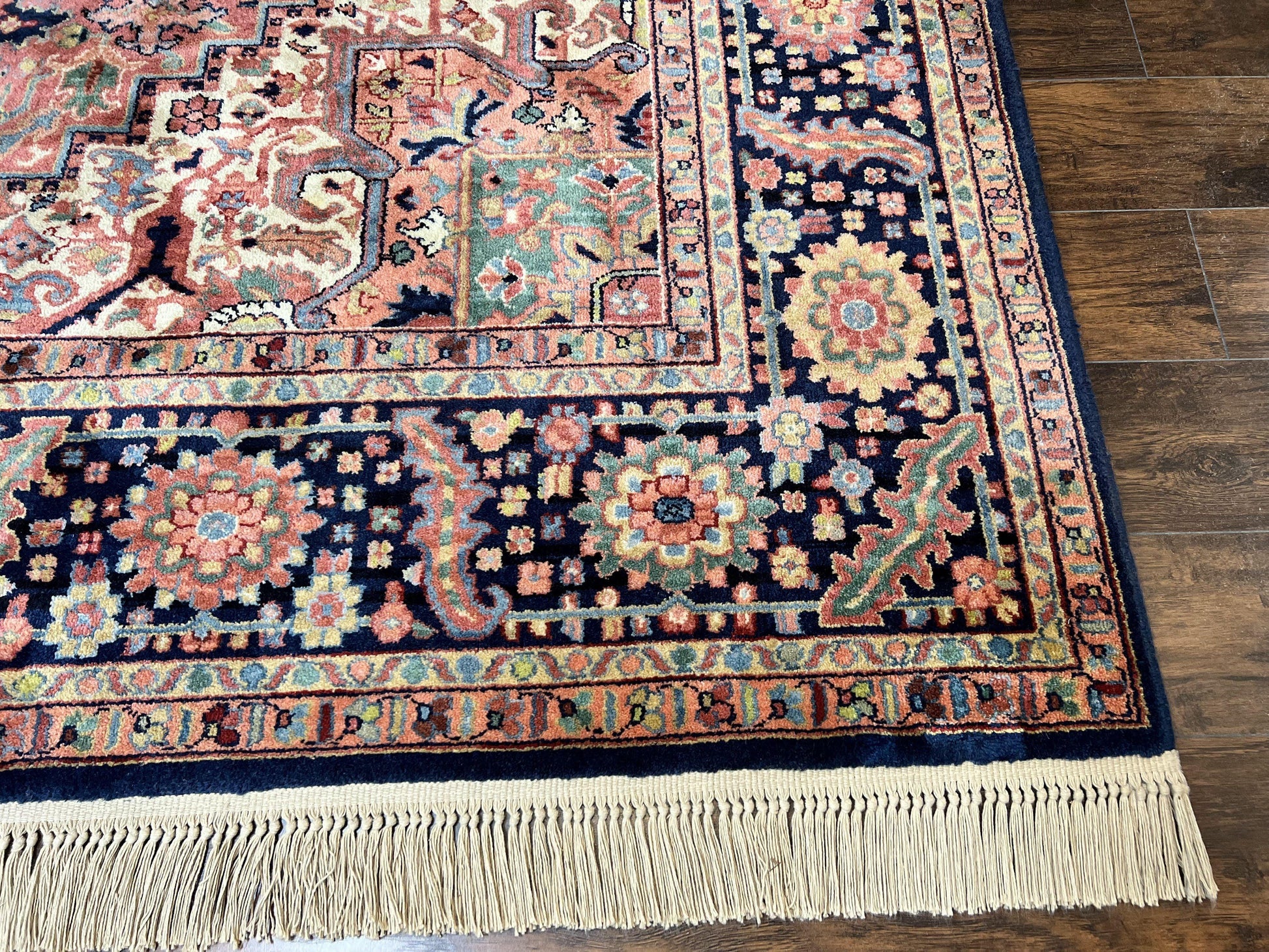 Karastan Rug 8.8 x 12, Karastan Heriz #726, Wool Pile Karastan Area Rug, Rare Hard to Find, Original 700 Series - Nuvé